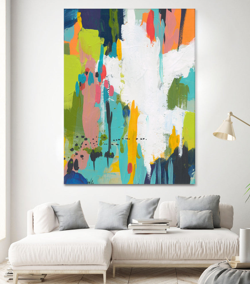 Summer Field - 72 x 54 by Jan Weiss