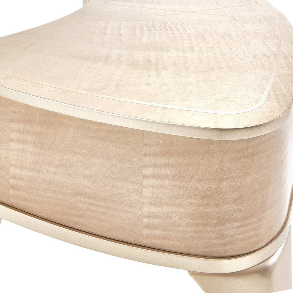 Aico Amini Malibu Crest Vanity Writing Desk in Blush
