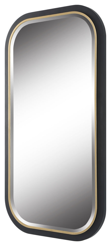 Uttermost 09880 Nevaeh Curved Rectangle Mirror