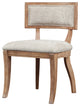 Madison Park Signature Marie Antique Farmhouse Dining Chair, Natural, Set of 2