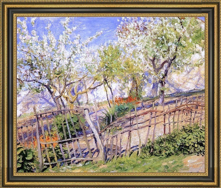 Guy Orlando Rose Blossoms and Wallflowers Framed Premium Canvas Print, 20"x25"
