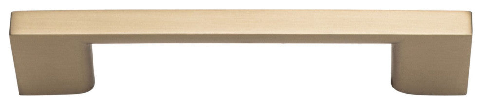 Jeffrey Alexander 635-96 Sutton 3-3/4" (96 mm) Squared Sleek - Brushed Gold