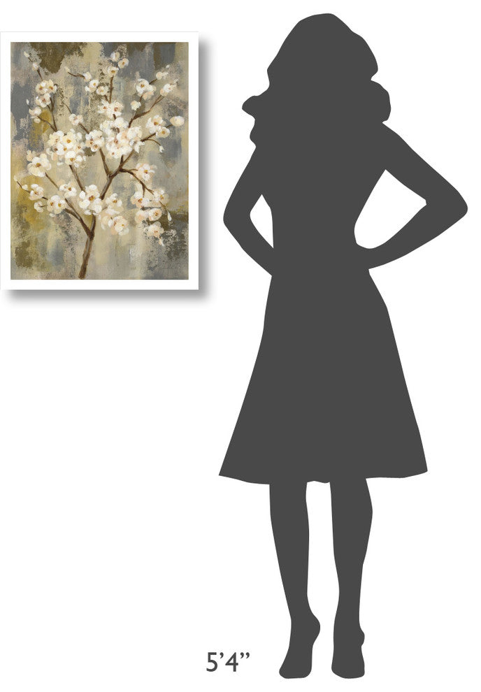 "Neutral Branches I" Digital Paper Print by Silvia Vassileva, 20"x26"