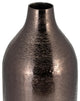 Metal, 18"H Cylinder Vase, Black