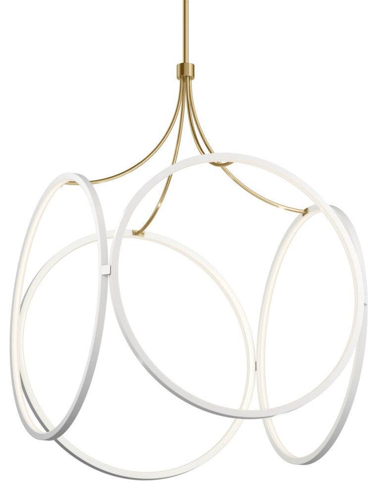 elan Ciri 1-LT Large LED Pendant 83348WH - White