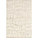 Nuloom Belen Modern Abstract Rug, Cream 6' Round