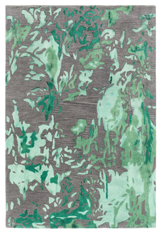 Brynn Contemporary Area Rug, Green, 7'9"x10'6"