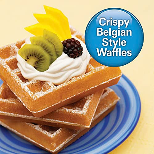 Belgian Mini Waffle Maker with Shade Control, Makes 2 at Once, Create, Makes 2 at Once