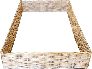 Debarked Willow Raised Bed