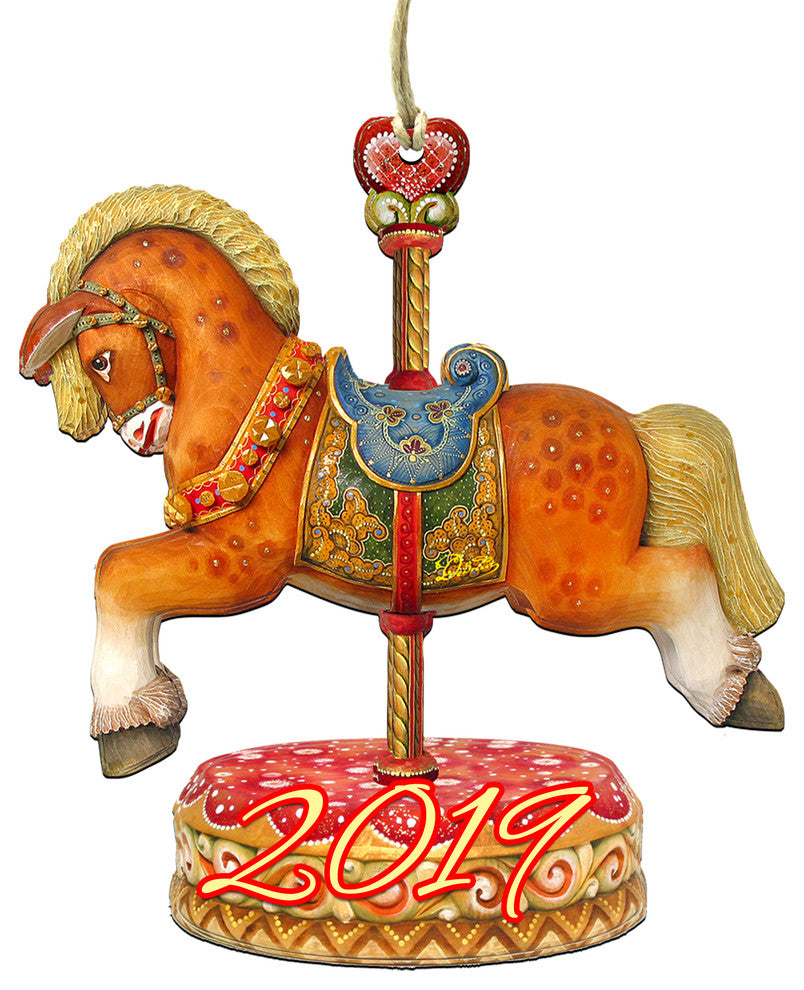 Carousel Horse Ornament