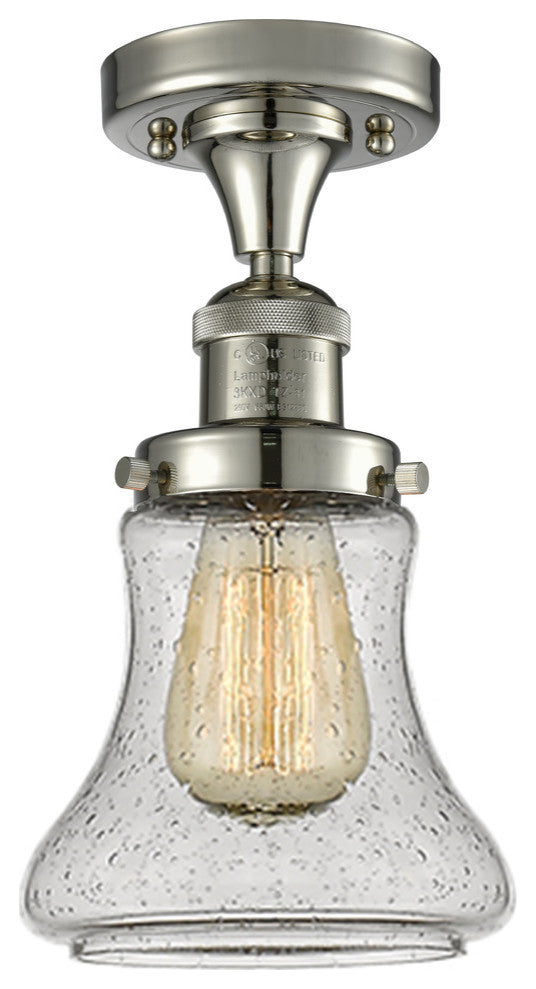 Innovations Lighting 517-1Ch-Pn-G194 1 Light Semi-Flush Mount