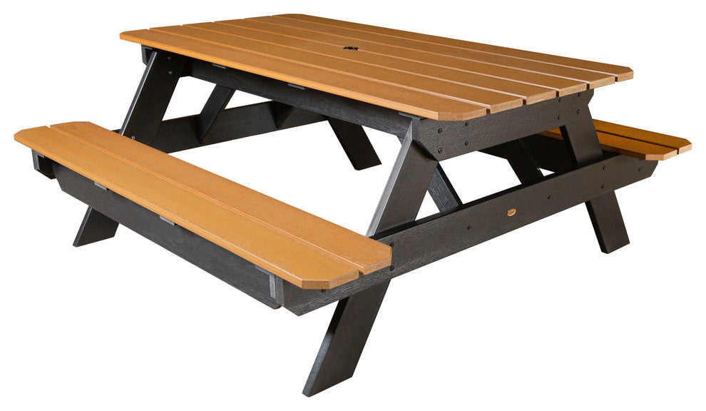 Hometown Picnic Table, Saddle