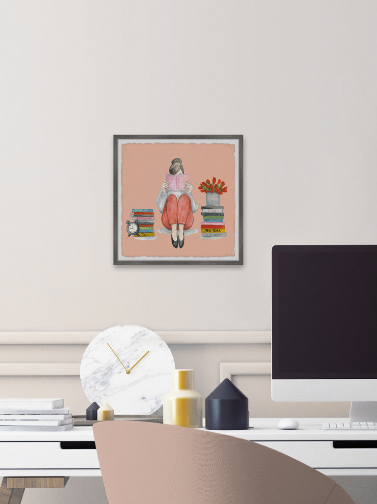 "Beginners Guide to Fashion" Framed Painting Print, 32x32