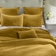 Stonewashed Cotton Velvet Quilt Set, Full/Queen, Tuscan, 3PC