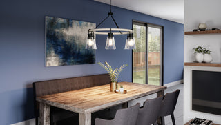 Quoizel KGB5029 Kingsbridge 6 Light 28"W Chandelier - Earth Black