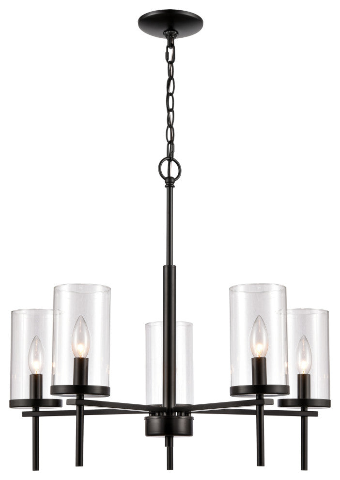 THOMAS LIGHTING CN290526 5 Light Chandelier in Black