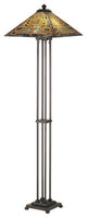 63H Knotwork Mission Floor Lamp