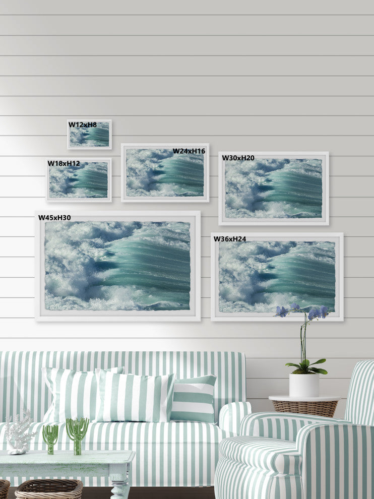 "Sea Power" Framed Painting Print, 30x20