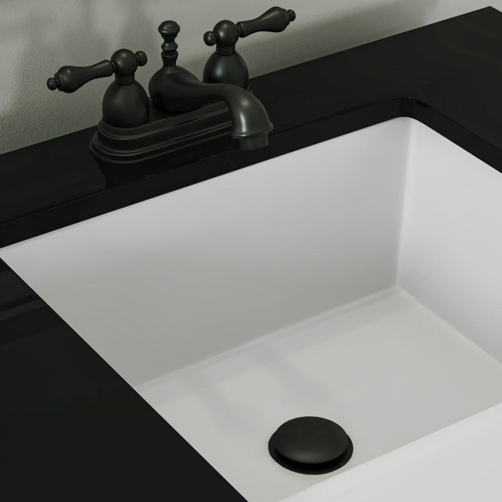 The Holsted Bathroom Vanity, White, 30", Single Sink, Freestanding