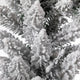 2-Pack 9' Pre-Lit Snow Flocked Christmas Garland, With Warm White LED Lights