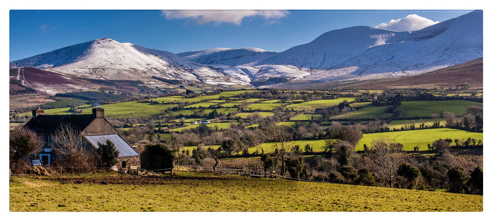 'Galtees Ireland' Canvas Art by Pierre Leclerc