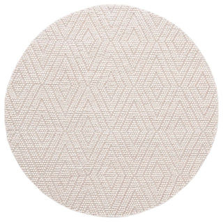 Safavieh Couture Natura Collection NAT623 Rug, Ivory, 6'x6' Round