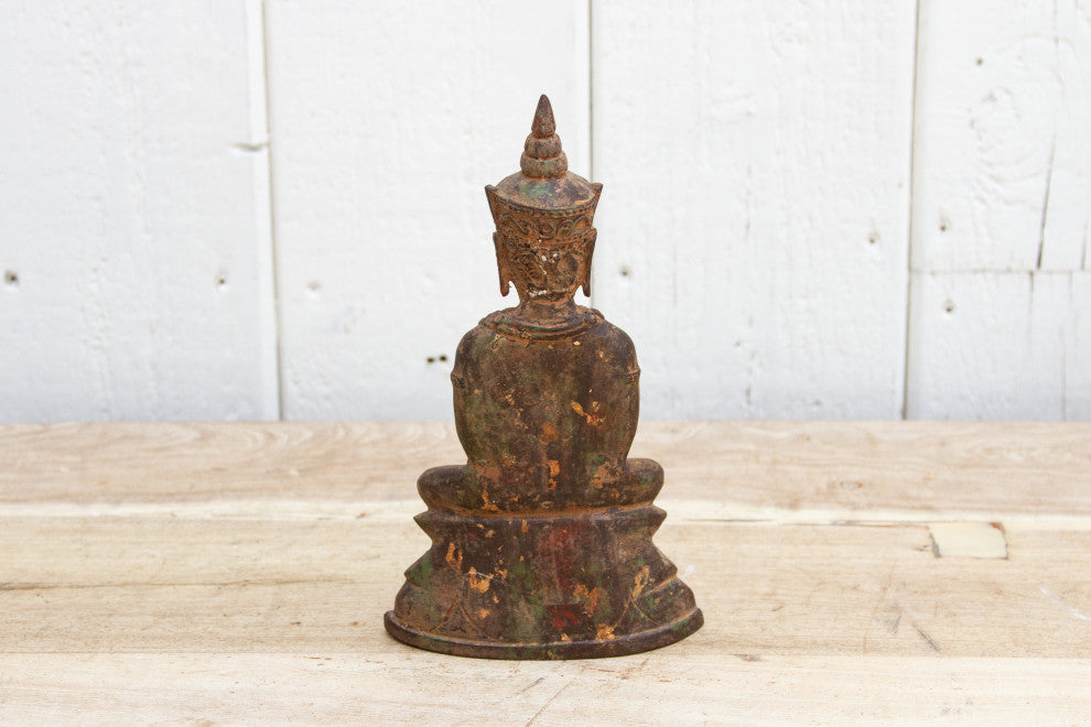 18th Century Bronze Seated Buddha