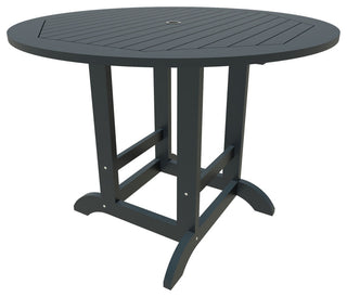 Sequoia 48" Round Counter Dining Table, Federal Blue