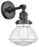 Olean 1-Light Sconce, Oil Rubbed Bronze, Clear