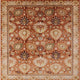 Ahgly Company Indoor Square Mid-Century Modern Area Rugs, 4' Square
