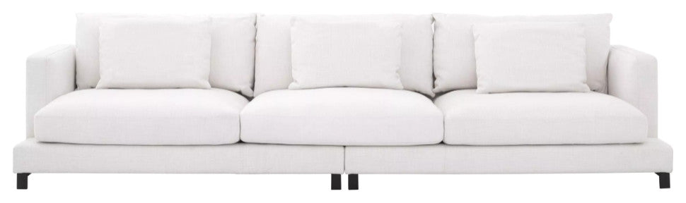 White 3-Seater Sofa | Eichholtz Burbury