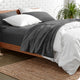 Bare Home 1800 Microfiber Sheet Set, Gray, Full