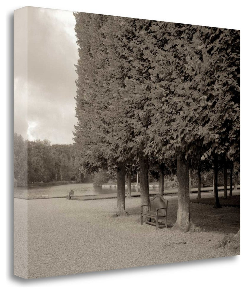 "Banc De Jardin - 53" By Alan Blaustein, Giclee Print on Gallery Wrap Canvas