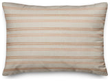 Rust Loose Lines 14x20 Spun Poly Pillow