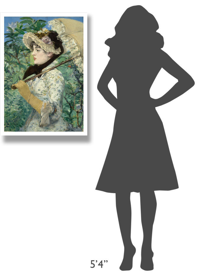 "Le Printemps (Jeanne Demarsy)" Digital Paper Print by Edouard Manet, 22"x32"