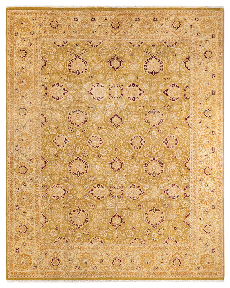 Mogul, One-of-a-Kind Hand-Knotted Area Rug Green, 8' 2" x 10' 1"