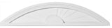 40"W x 9"H x 1 3/4"P Elliptical Sunburst Pediment