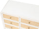 Siena Bedroom Furniture, White, Dresser