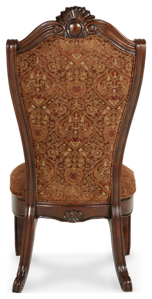 Windsor Court Side Chair, Set of 2 - Vintage Fruitwood