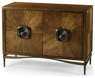 French Modern Walnut Cabinet