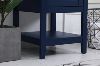 Elegant Lighting VF16018 Aubrey 18" - Blue