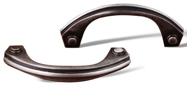 Distressed Nickel RKI Plain Bow Pull, RKICP3617DN