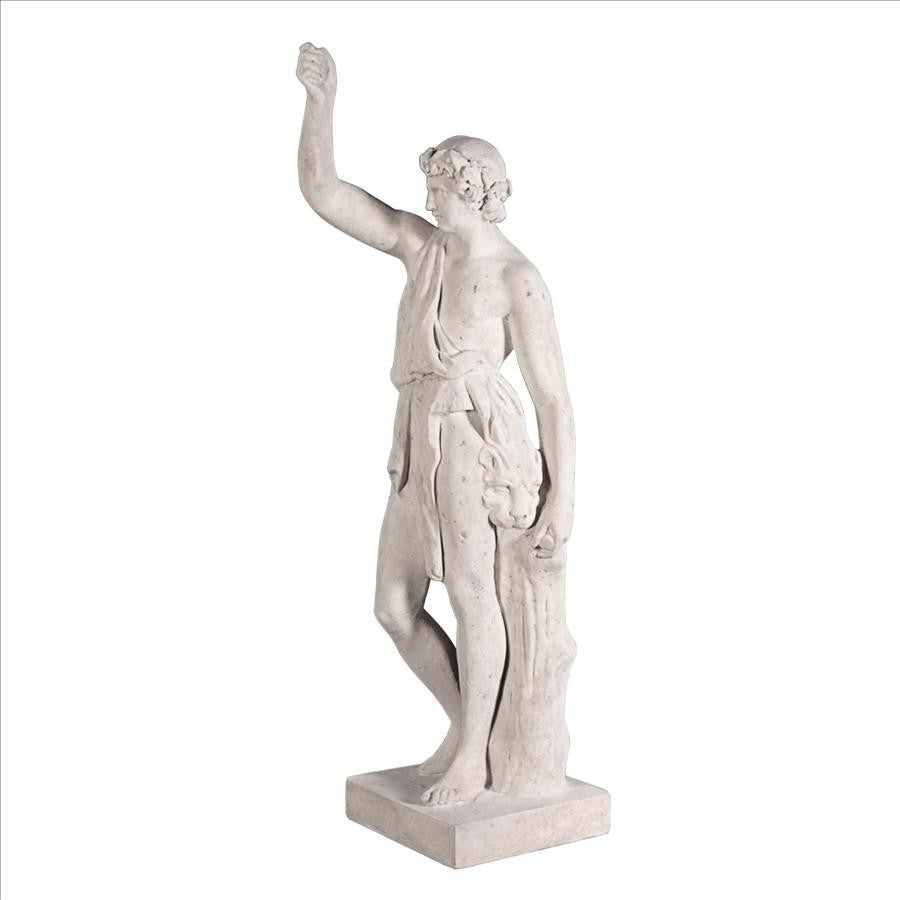 Hercules With Nemean Lion Statue Only