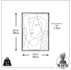 Picasso Style Abstract Studio Woman