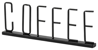 Coffee Black Metal Sign