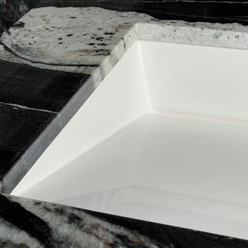 Undermount Ramp Bowl White