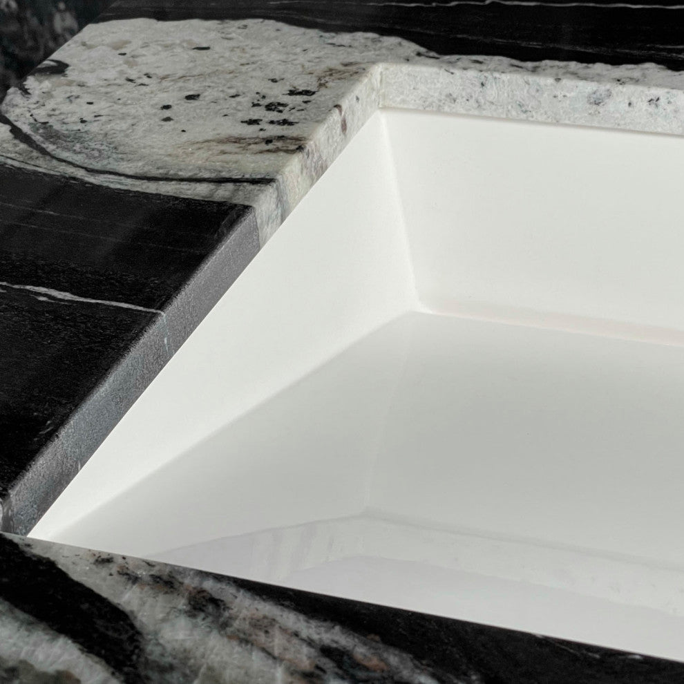 Undermount Ramp Bowl, White