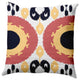 Boho Decorative Throw Pillow, Yellow, 20x20"