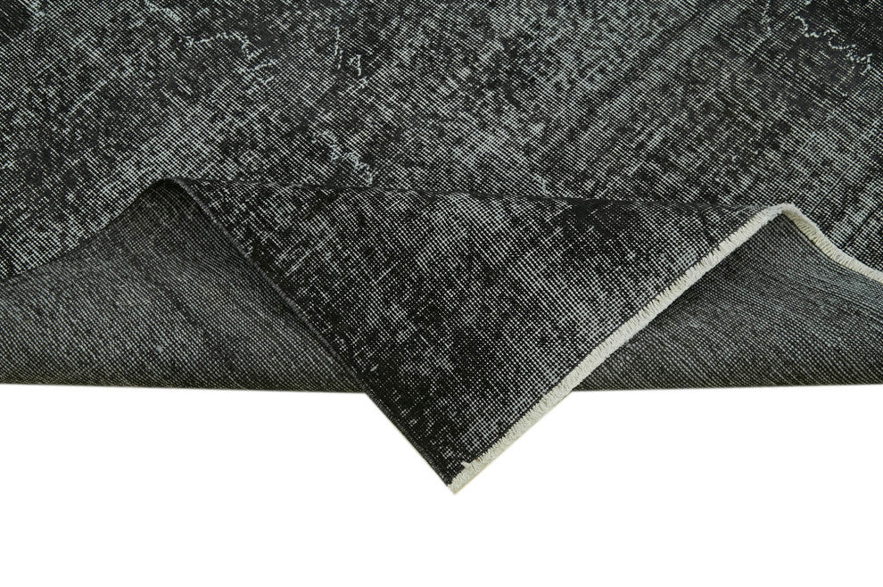 Rug N Carpet - Handwoven Turkish 6' 9'' x 9' 10'' Distressed Overdyed Rug