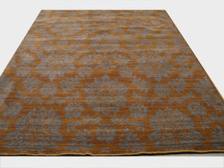 Brown Transitional Floral Himalaya Area Area Rug